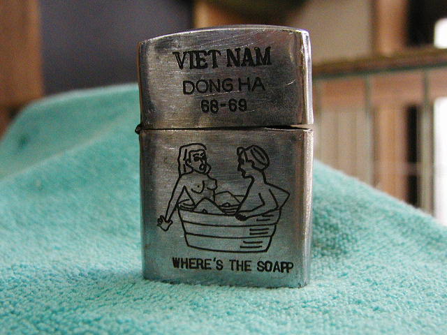 ベトナムZIPPO】本物 1970年製ベトナムジッポー「ベトナム地図